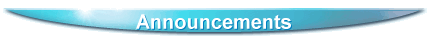 Announcements